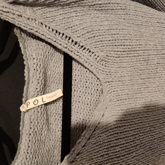 POL Distressed Hoodie Sweater Size Small - Picture 3 of 3